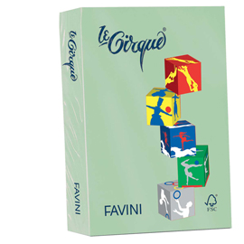 Carta lecirque a4 160gr 250fg verde 107 favini