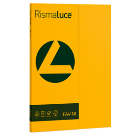 Carta rismaluce small a4 200gr 50fg giallo oro