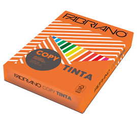 Carta copy tinta a4 80gr 500fg col.forti arancio