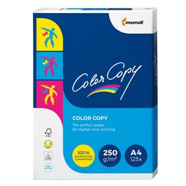 Carta bianca color copy a4 210x297mm 250gr 125fg mondi